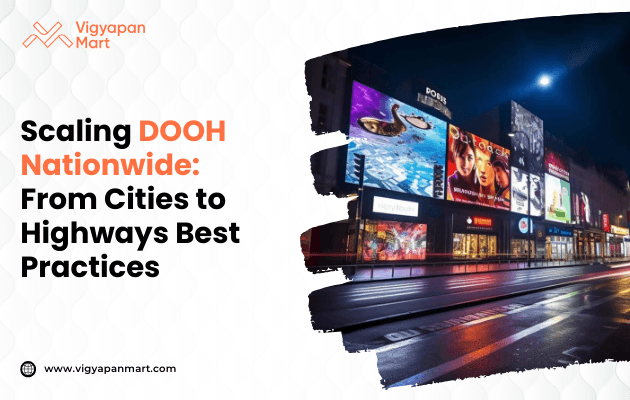 Scaling DOOH advertising nationwide helps brands expand OOH reach from city hubs to highways across India. With programmatic buying, strong infrastructure, optimized creatives, and data tracking, advertisers can boost visibility, improve recall, and drive measurable campaign performance.